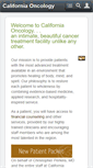 Mobile Screenshot of california-oncology.com